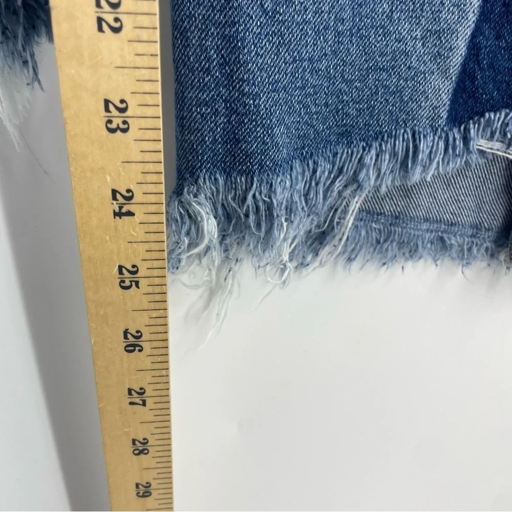 Stylish Blue Straight Leg Jeans for Women - Picture 9 of 11